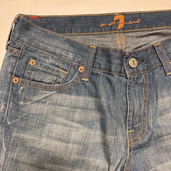 NWOT 7 For All Mankind OG Bootcut medium wash size 29 - Picture 10 of 12